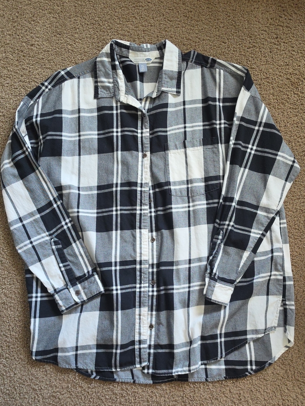 Old Navy Boyfriend Shirt Tall XXL